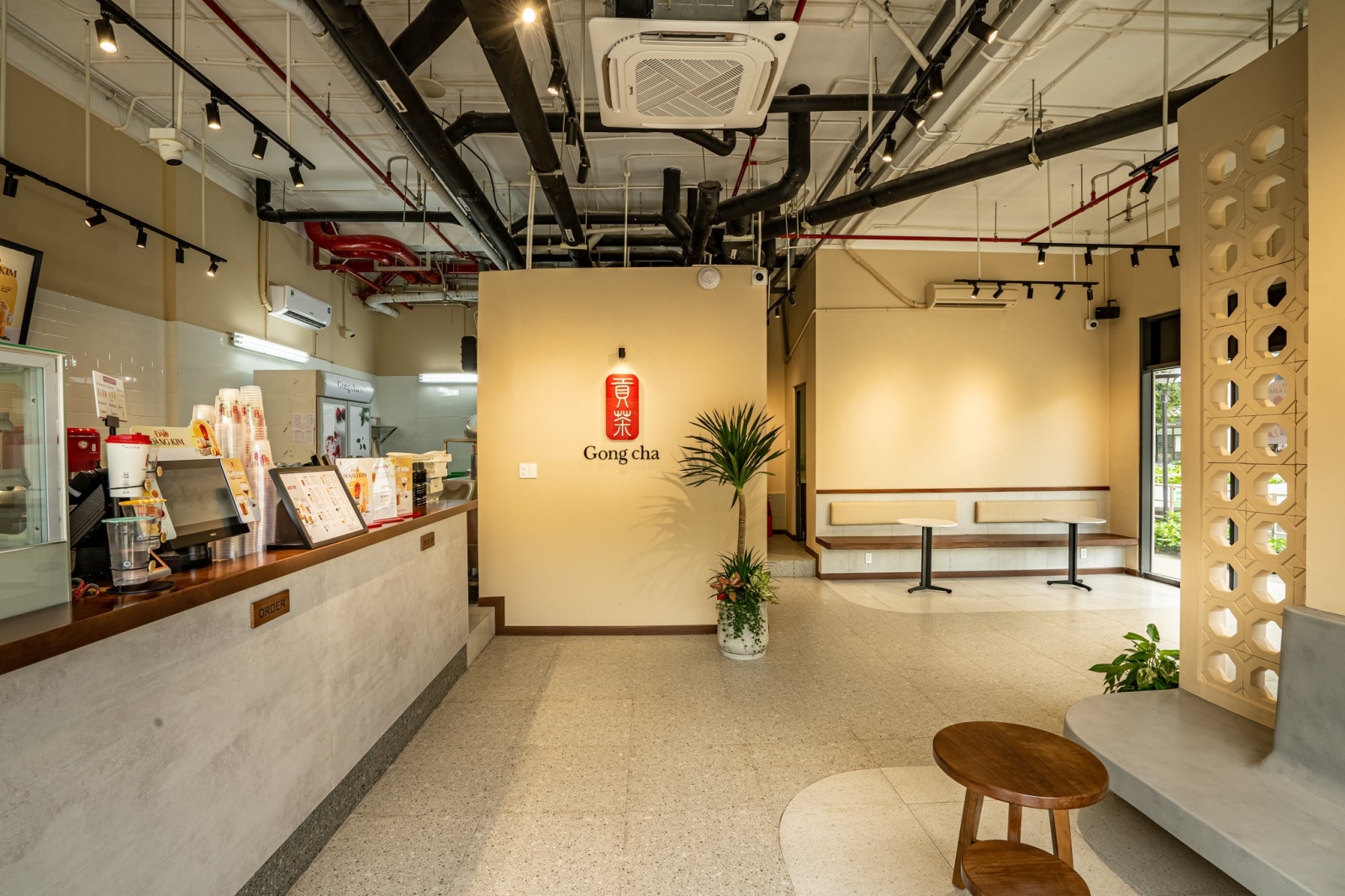 CÔNG TRÌNH TRÀ SỮA  GONGCHA QUẬN 9 