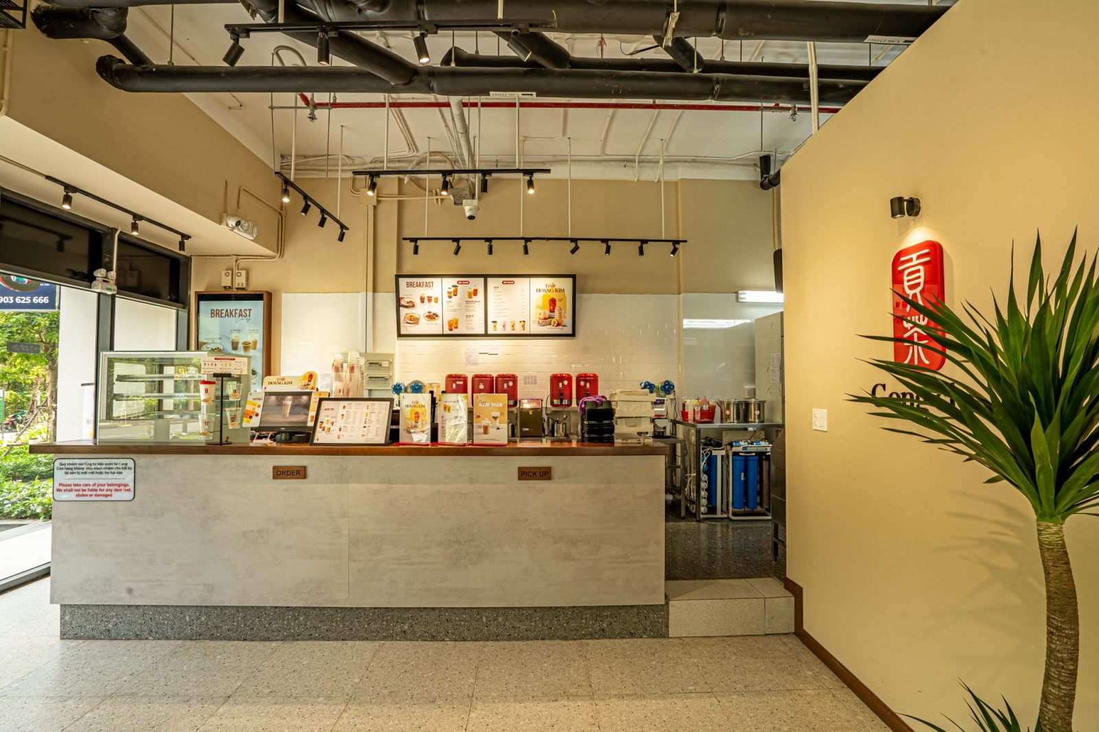 CÔNG TRÌNH TRÀ SỮA  GONGCHA QUẬN 9 