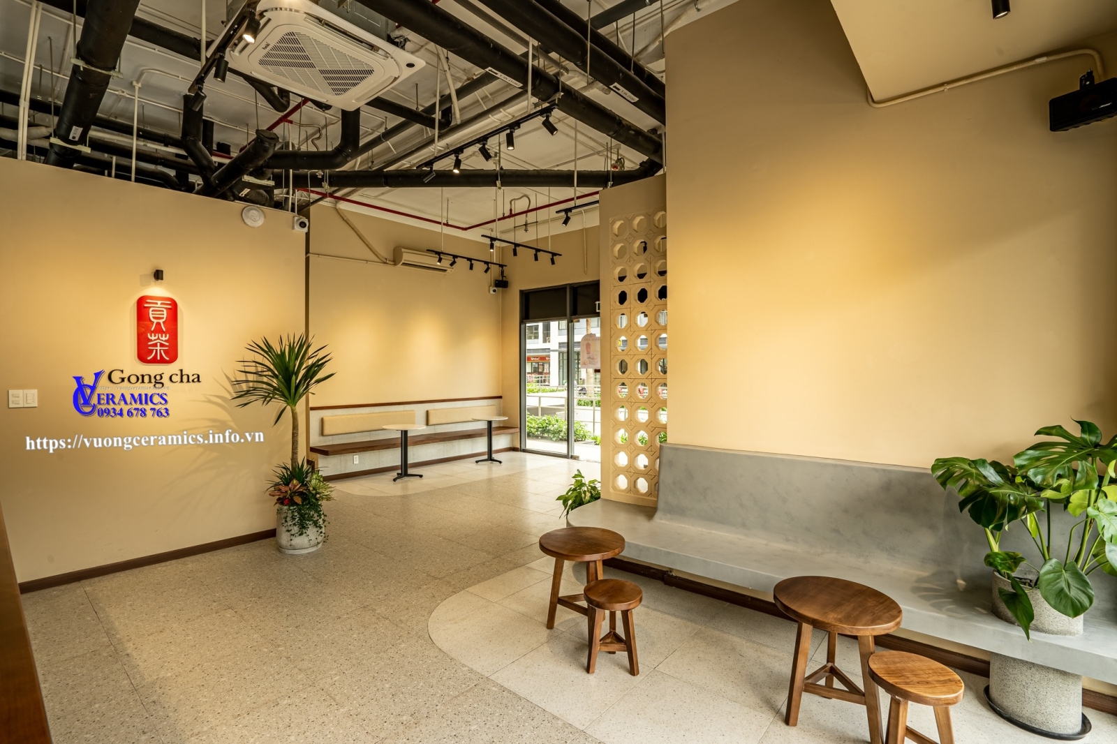 CÔNG TRÌNH TRÀ SỮA  GONGCHA QUẬN 9 