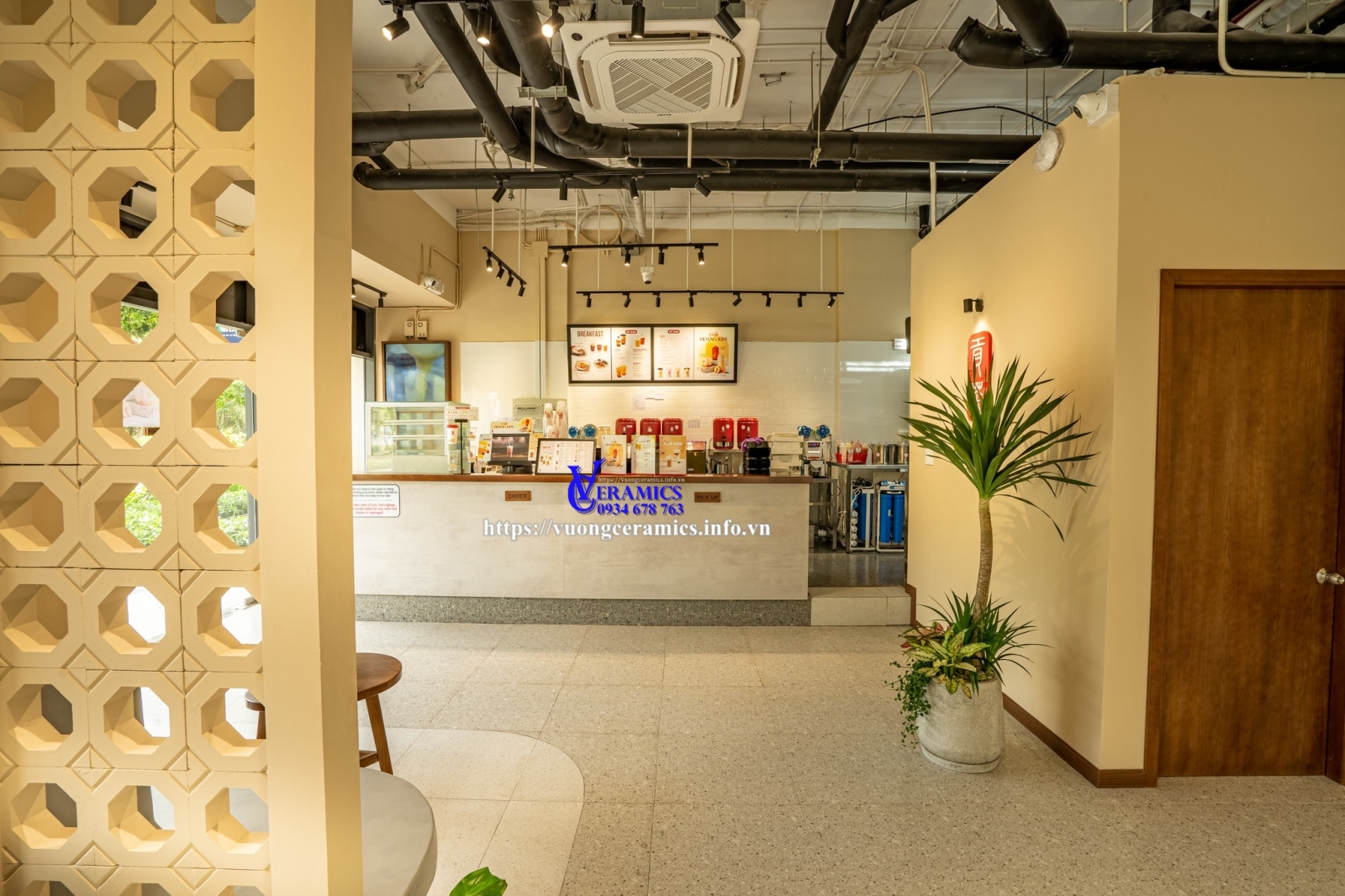 CÔNG TRÌNH TRÀ SỮA  GONGCHA QUẬN 9 