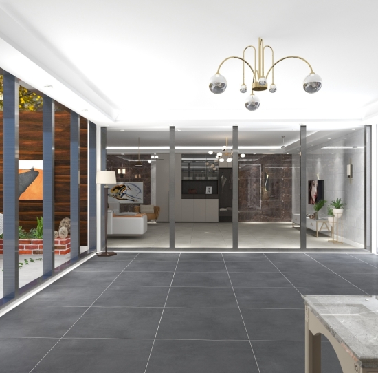 GẠCH 80x80 GD80103M | DARK GREY