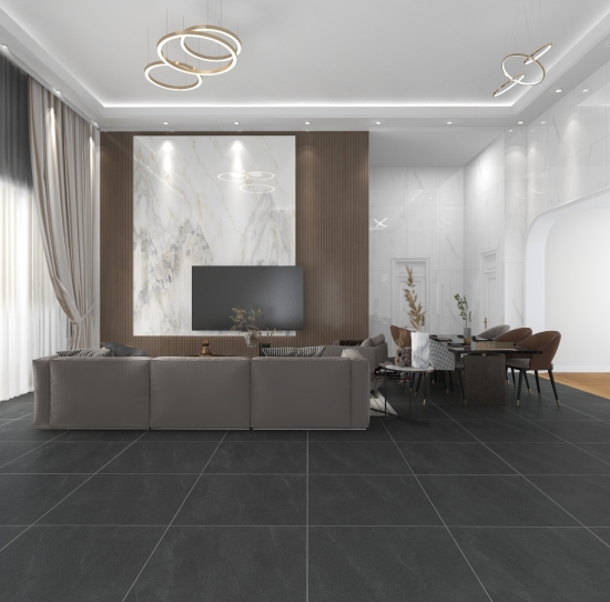 GẠCH 80x80 GD80203M DARK GREY