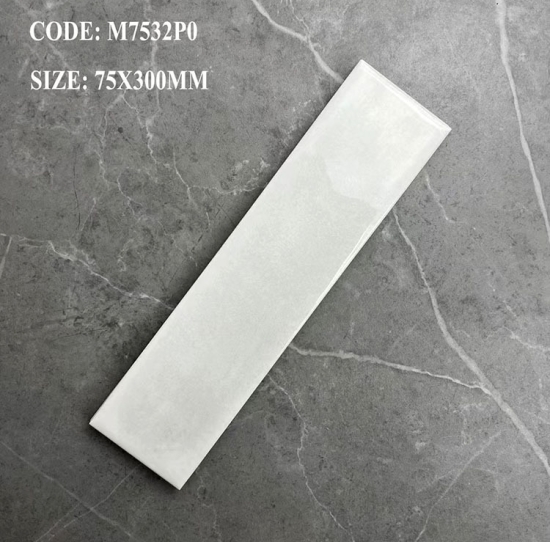 GẠCH THẺ 75x300 BÓNG GỢN M7532P0