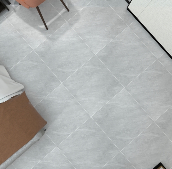 GẠCH 60x60 BSK66004 | XÁM VÂN ĐÁ MỜ MỊN