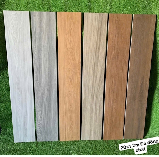 GẠCH GIẢ GỖ 20x120cm NHẬP KHẨU 
