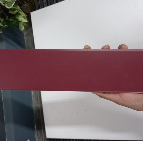 GẠCH THẺ 75x300 MỜ PHẲNG MÀU ĐỎ