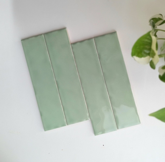 GẠCH THẺ 5x20 XANH MINT 