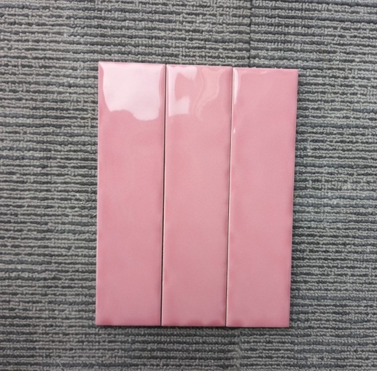 GẠCH THẺ 5x20 MÀU HỒNG 